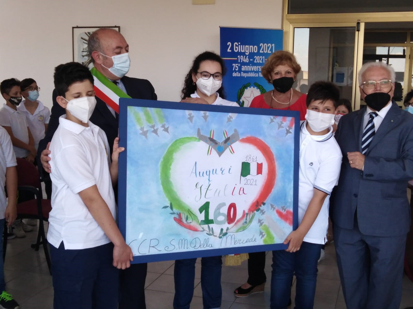 Il cuore d’Italia al Comune di S Agata Li Battiati