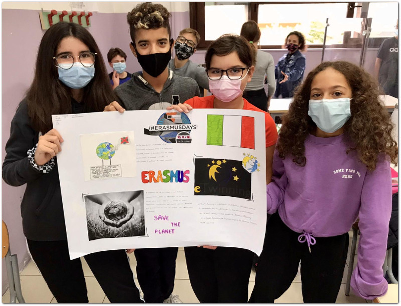 #ERASMUSDAYS 2021: l’IC ‘A. Gabelli’, di Misterbianco, celebra il nuovo Programma Erasmus+ 2021/27
