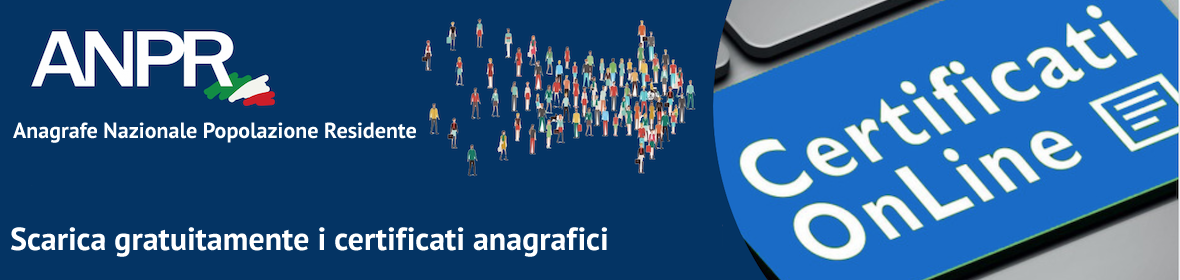 Il servizio operativo dal 15 novembre ha consentito di acquisire i certificati anagrafici senza recarsi allo sportello