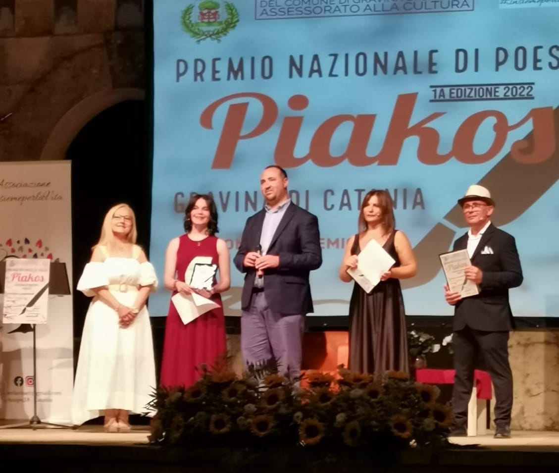 Primo premio e menzione speciale per il Convitto Cutelli al Concorso di poesia Piakos: alunni e prof entusiasti