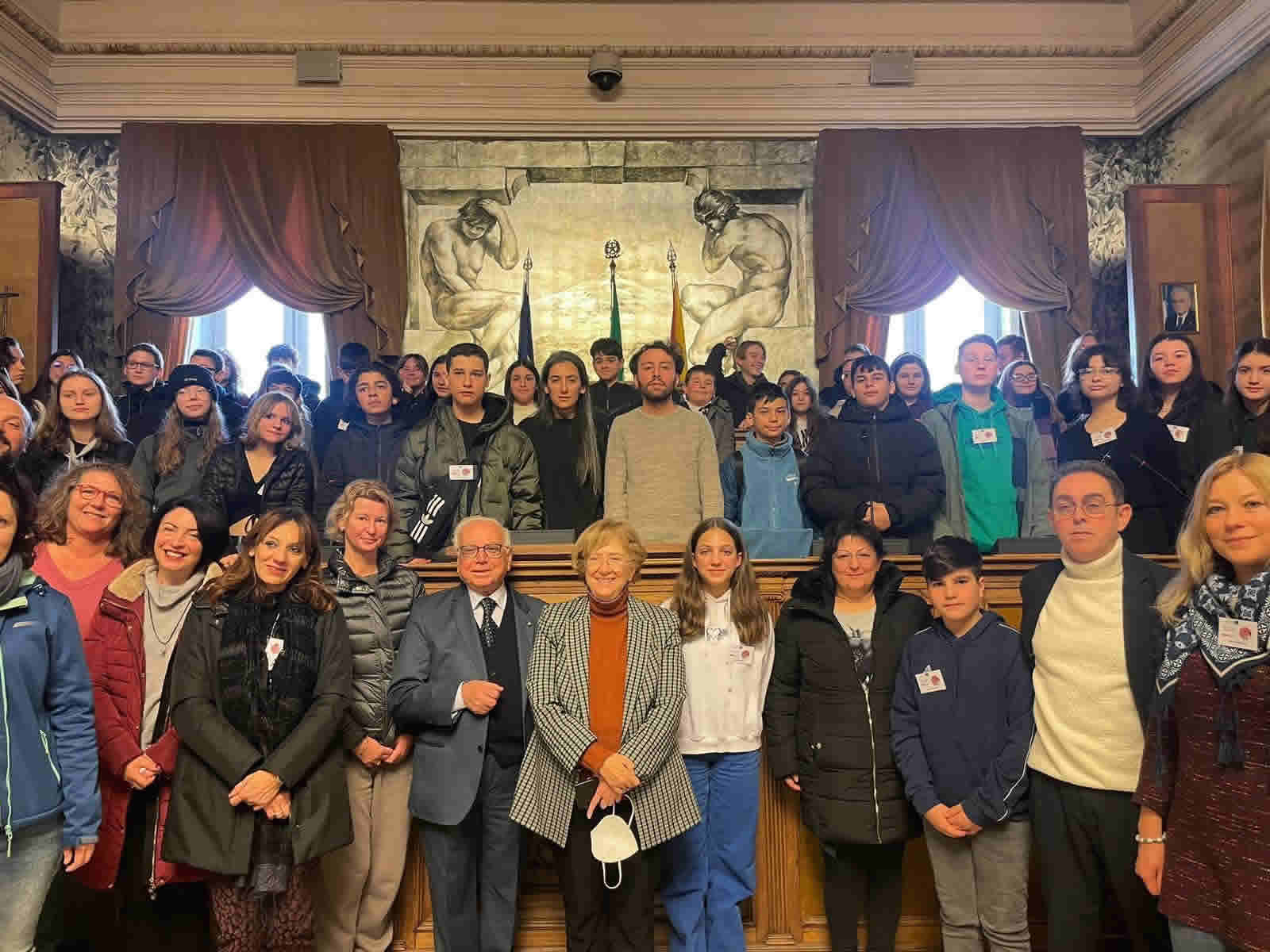 Erasmus – Motta S Anastasia.  Studenti della Turchia a Catania, ospiti della scuola di Motta S Anastasia