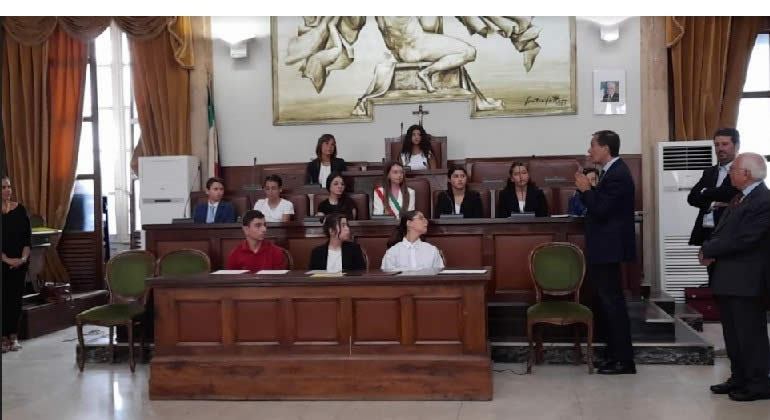 Naomi Bruno secondo sindaco dei Ragazzi dell’Istituto Deledda