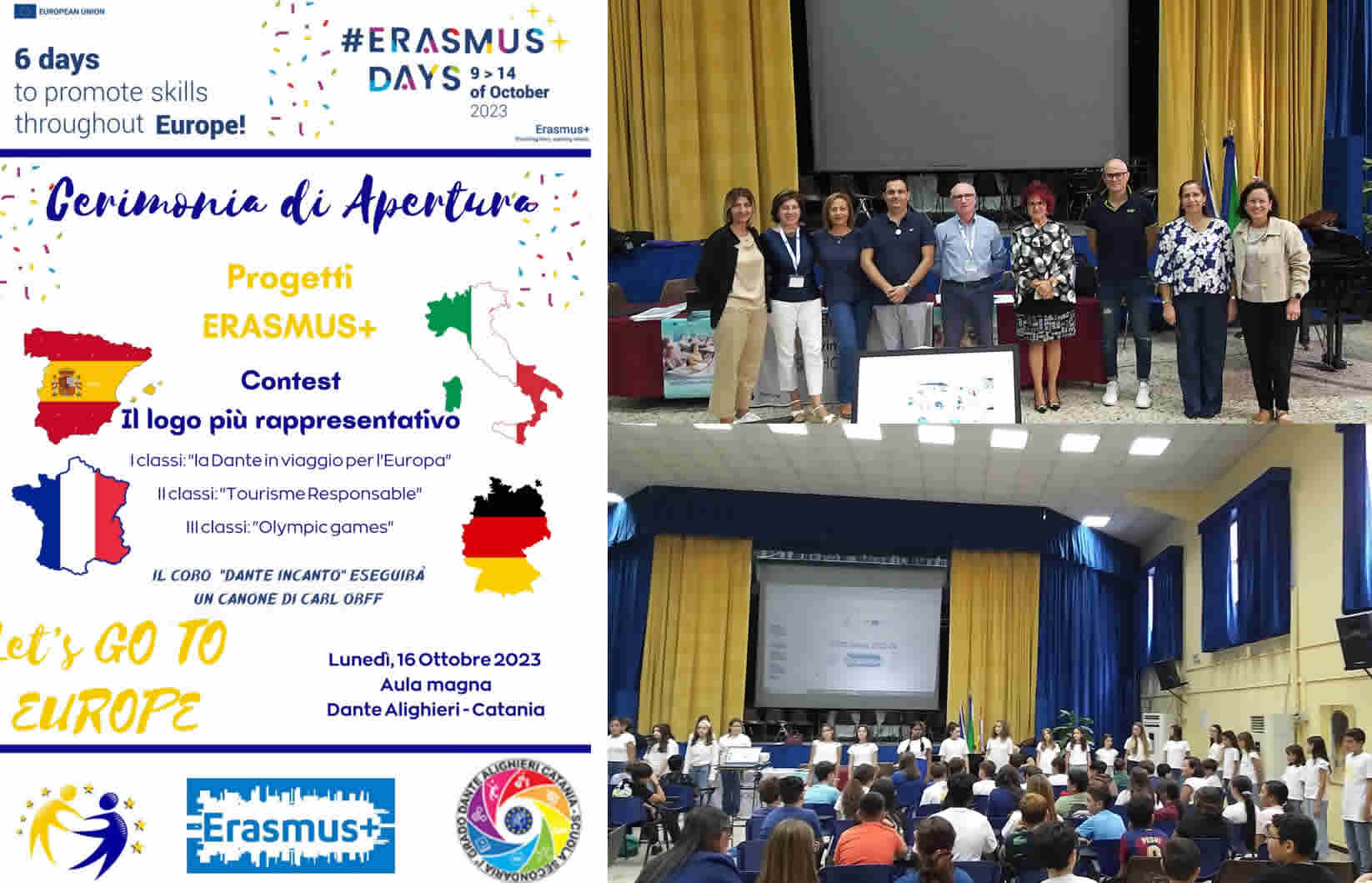 “In Europa con la Dante”. Erasmus day 2023 alla Dante Alighieri di Catania
