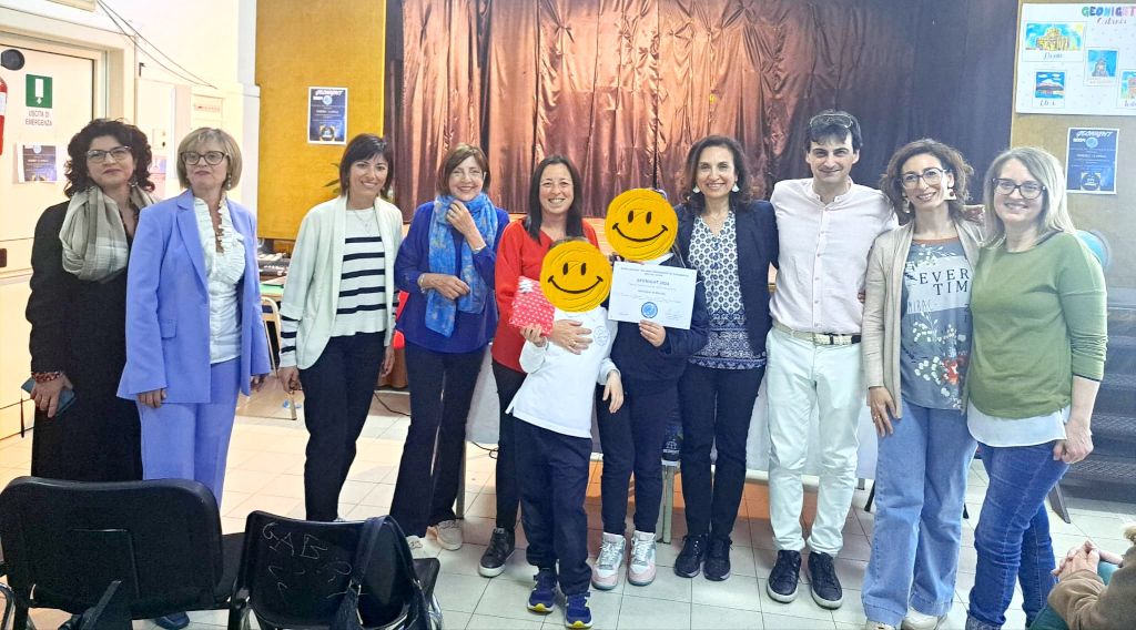 Menzione  speciale al C.D.S. Teresa di Calcutta di Tremestieri Etneo per la partecipazione alla ”Notte Internazionale della Geografia”