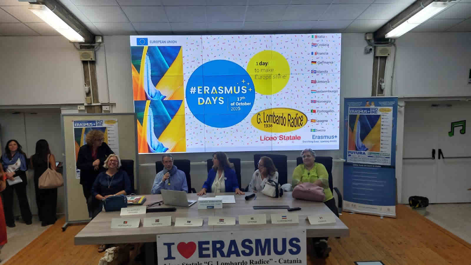 ERASMUS DAYS ERASMUS LIFESTYLE 17 ottobre 2025 Liceo “G. Lombardo Radice” di Catania