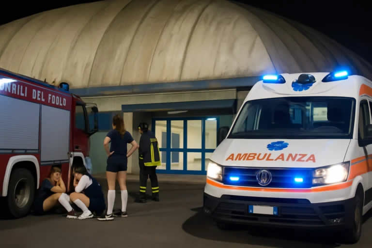 Grave episodio verificatosi durante una partita di pallavolo femminile