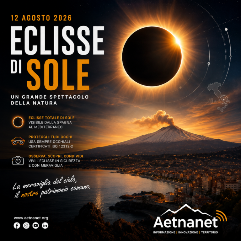Eclisse di Sole da AetnaNet