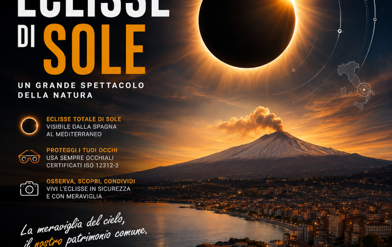 Eclisse di Sole da AetnaNet
